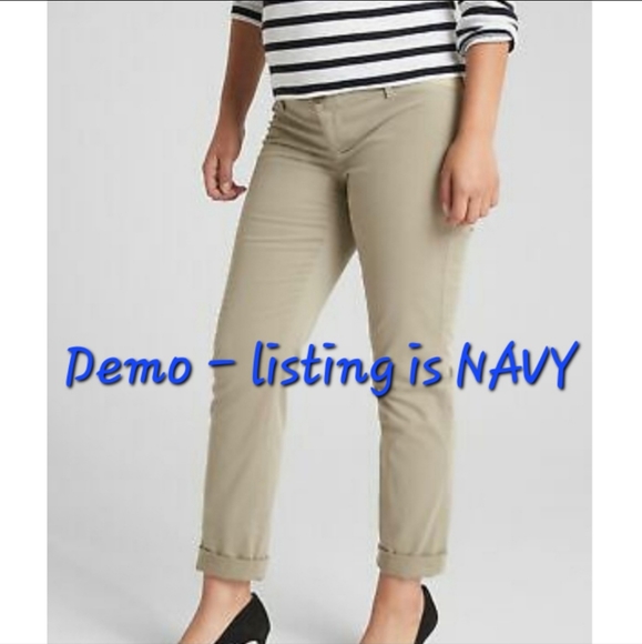 👀50% OFF👀👖NWT‼️ GAP brand Maternity "Best Girlfriend" Pants - Picture 3 of 12